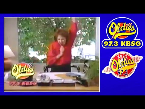 Oldies 97.3 KBSG TV Commercial (1994)