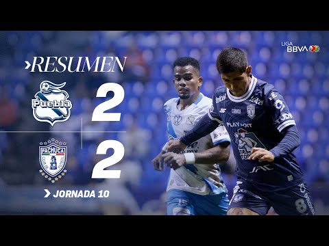 PUEBLA 2-2 PACHUCA J10 | Los Tuzos rescatan un empate agónico en el Cuauhtémoc | Apertura 2025