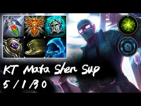 KT Mata Shen Support vs Karma | Korea High Elo Replays