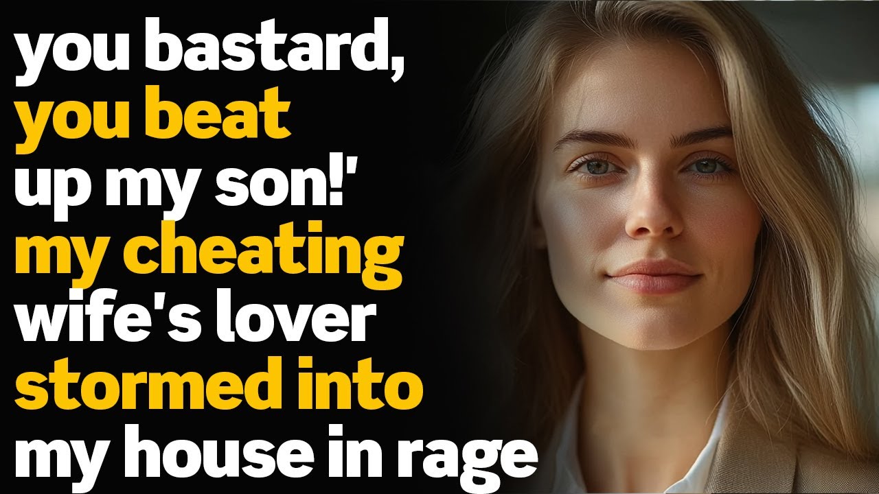You Bastard, You Beat Up My Son!’ My Cheating Wife’s Lover Stormed Into My House in Rage...