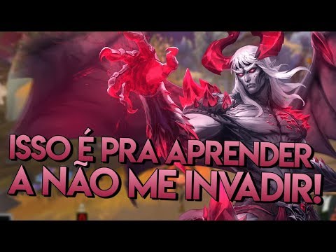Isso é pra aprender a não me invadir! CHERNOBOG, Ranked Duel, Smite BR