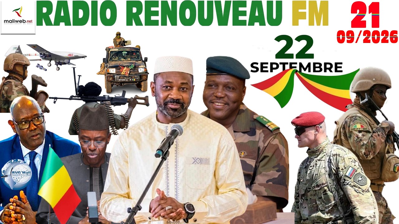 La Revue de Presse de la RADIO RENOUVEAU FM du 21 Septembre 2026