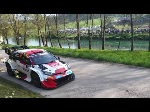 The awesome Toyota GR Yaris Rally1 | WRC Croatia Rally 2023