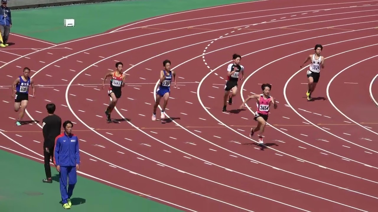 20260321135948宮崎県記録会中男200ｍ14組  吉田 旭杜（2） 木花中  宮　崎 26.17  +1.8