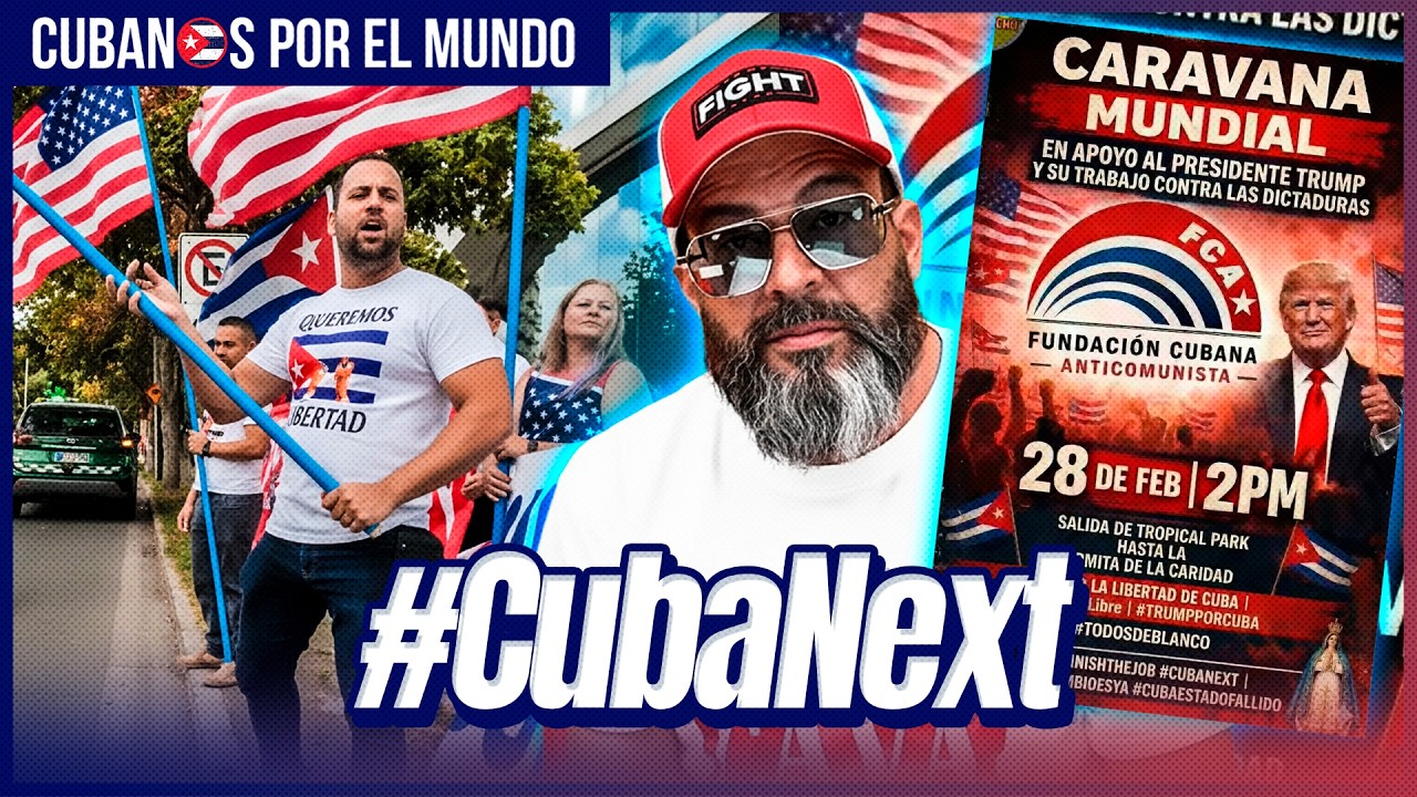 Cubanos por el Mundo piden intervención y libertad para la isla. Otaola llama a movilización global