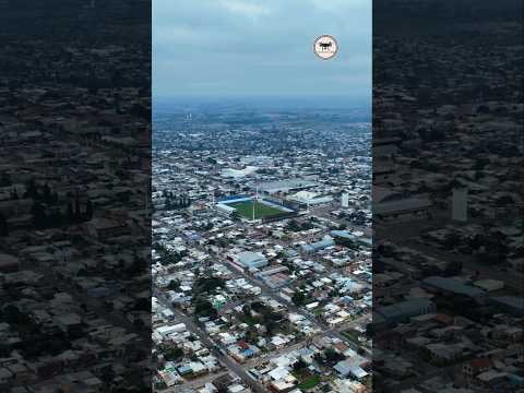 Una vista aérea tremenda de toda la ciudad de Paysandú 🇺🇾