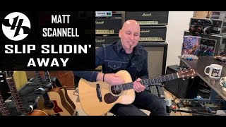 "Slip Slidin' Away" Cover  Matt Scannell Acoustic from Thursday Night Therapy
