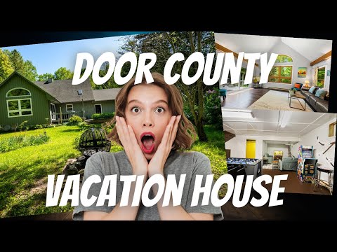 Secrets of our vacation house in Sister Bay, Door County Wisconsin! #airbnb #cabins  #wisconsin