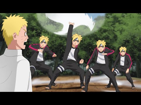 Boruto Learns Wind Style Rasenshuriken - Naruto gets shocked