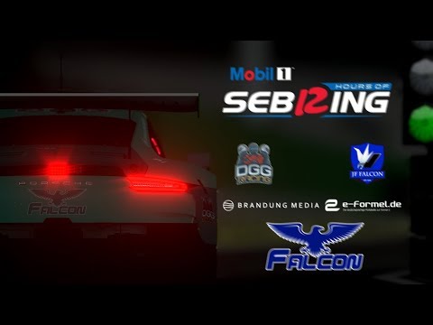 P1-Gaming e.V. - 12h of Sebring | DGG Falcon Motorsport | Porsche 911 RSR #100 | Part 2