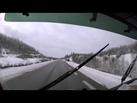 Crashed truck. Finland 2016