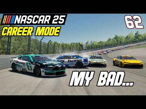 THE BIG ONE IN POCONO!  | NASCAR 25 Career Mode