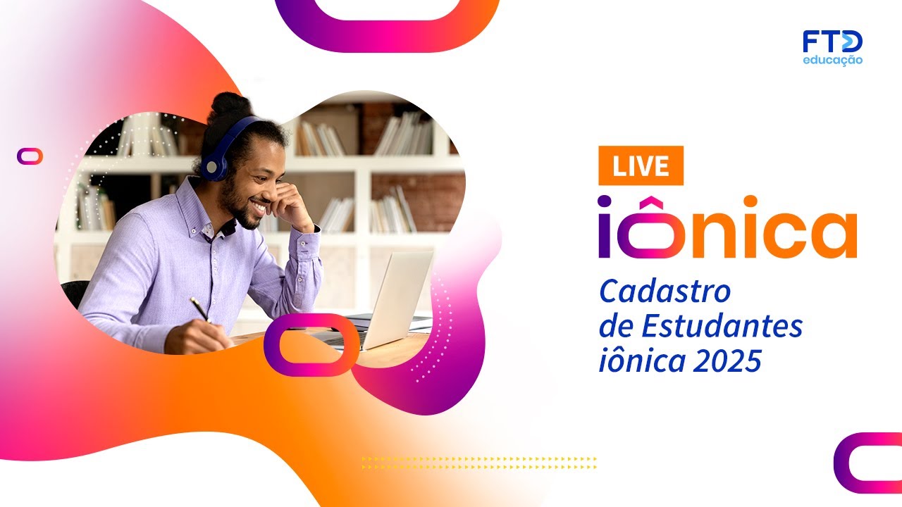 Live de Cadastro e Migração Alunos Iônica Carteira Pública