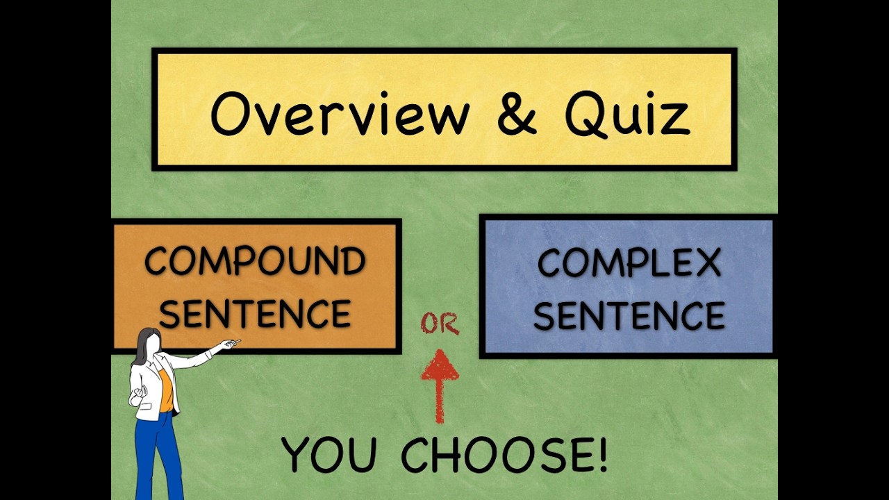 Compound and Complex Made Easy Under 5 Minutes - It's Not That Complicated!