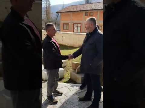 Posjeta Aladža Džamiji u Foči nakon terorističkog napada na Džamiju