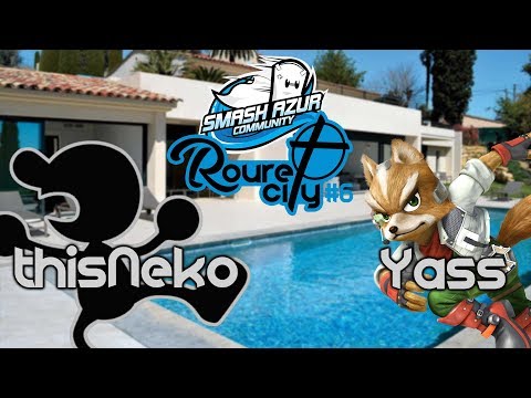 thisNeko (Game & Watch) vs Yass (Fox) - Losers Finals - Smash 4 Singles @RouretCity #6