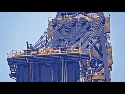 Thumbnail for BIGGEST SEMI-SUBMERSIBLE CRANE SHIP SLEIPNIR ARRIVES AT ROTTERDAM PORT - 4K SHIPSPOTTING MARCH 2024