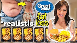 My *realistic Fat Burning Meal Prep from Walmart (How I Lost 130 Pounds)