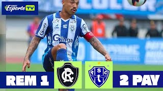 Remo x Paysandu.  Final do Parazão 2026. Gols e melhores momentos do jogo.