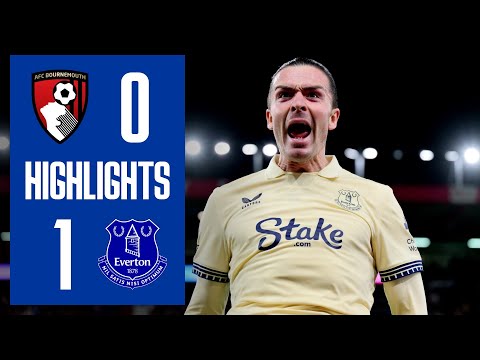 BOURNEMOUTH 0-1 EVERTON | Premier League highlights
