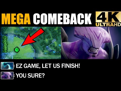 CRAZY INFINITY BASH FACELESS VOID Destroyed Enemies Epic Mega Creeps Comeback Dota 2 Pro Gameplay