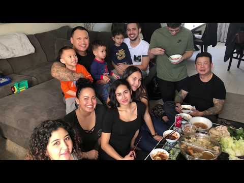 How to Make Hot Pot | Kin Khao With Us | Family Day Lunch !!!