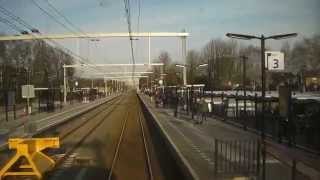 preview picture of video '[cabinerit] A train driver's view: Eindhoven - Nijmegen, MAT64, 08-Mar-2015.'