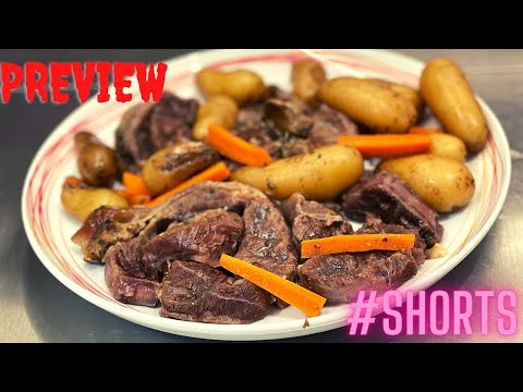 Preview Slow cooked beef shin recipe #shorts