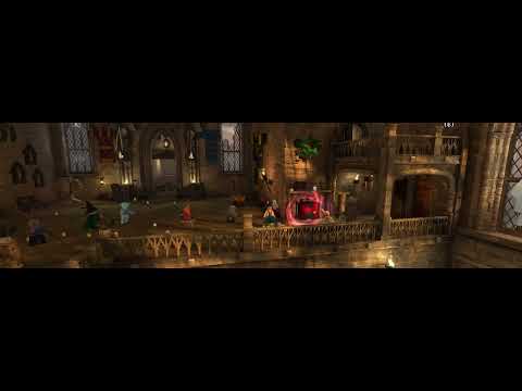 [LEGO Harry Potter: Years 5–7] Great Hall Entrance - Red Brick (Hogwarts Crest Detector)