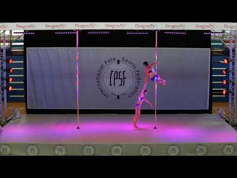 Camille Prenez & Sandra De Sloovere Doubles World Pole Sports Championships 2015