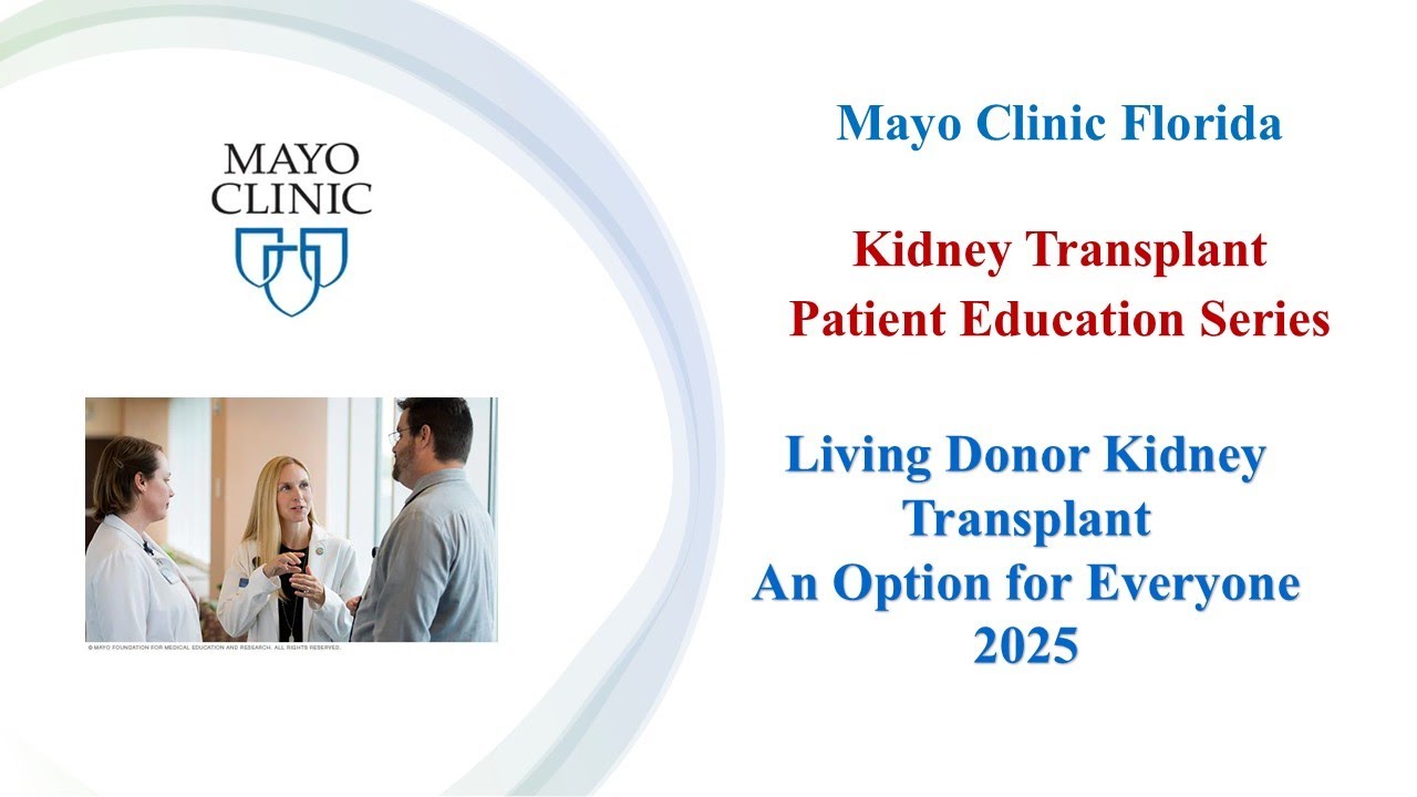 Living Donor Kidney Transplant - An Option for Everyone