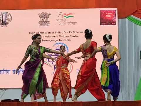 Vijay bhava . An awesome performance by girls .On the occasion of Hindi diwas  at SVCC Tanzania