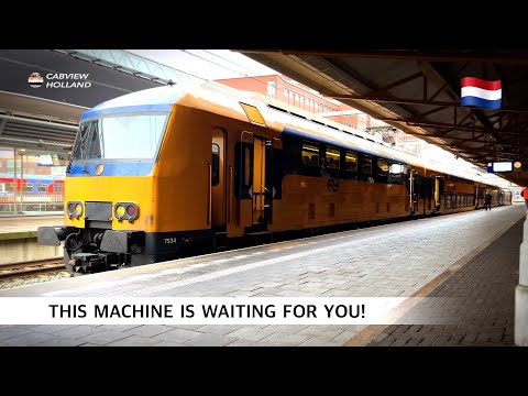 🇳🇱 Experience the power of the DDZ: Cabview Amersfoort - Amsterdam Train Driver Vlog 2025