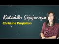 Katakan Sejujurnya Christine Panjaitan Lirik