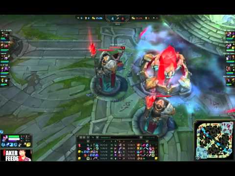 Faker Yasuo Mid vs Lulu Faker Feeder ✔61