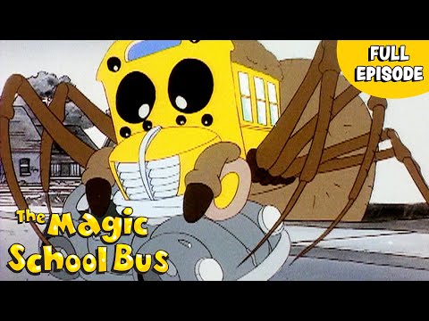 Spins a Web | Halloween Full Episode | The Magic School Bus