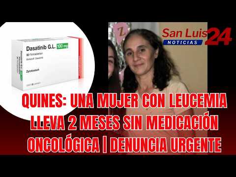 Quines: una mujer con leucemia denuncia que hace 2 meses no recibe su medicación oncológica