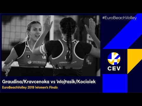Graudina/Kravcenoka vs Wojtasik/Kociolek - 2019 #EuroBeachVolleyW