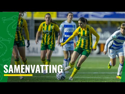 Samenvatting PEC Zwolle VR - ADO Den Haag VR 1-1 (23-11-2024)