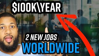 2 Hiring Immediately Work-From-Home Jobs | Remote Work From Home Jobs 2025