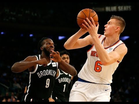 Kristaps Porzingis vs Nets (10/27/2017) - 30 Pts, 9 Rebs, 3 Blks, 13-24 FGM, MVP MODE IN 29 MINS!