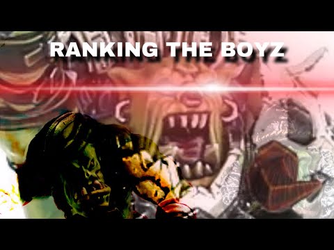 ranking and tier list my orks to old paint to new