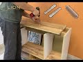 Тумба для обуви в прихожую LION Салливан Тумба-2 Самоа Дымчатый (LION-041144)