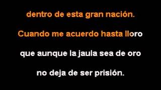 LA JAULA DE ORO  KARAOKE   COMO   LOS TIGRES DEL NORTE640x36