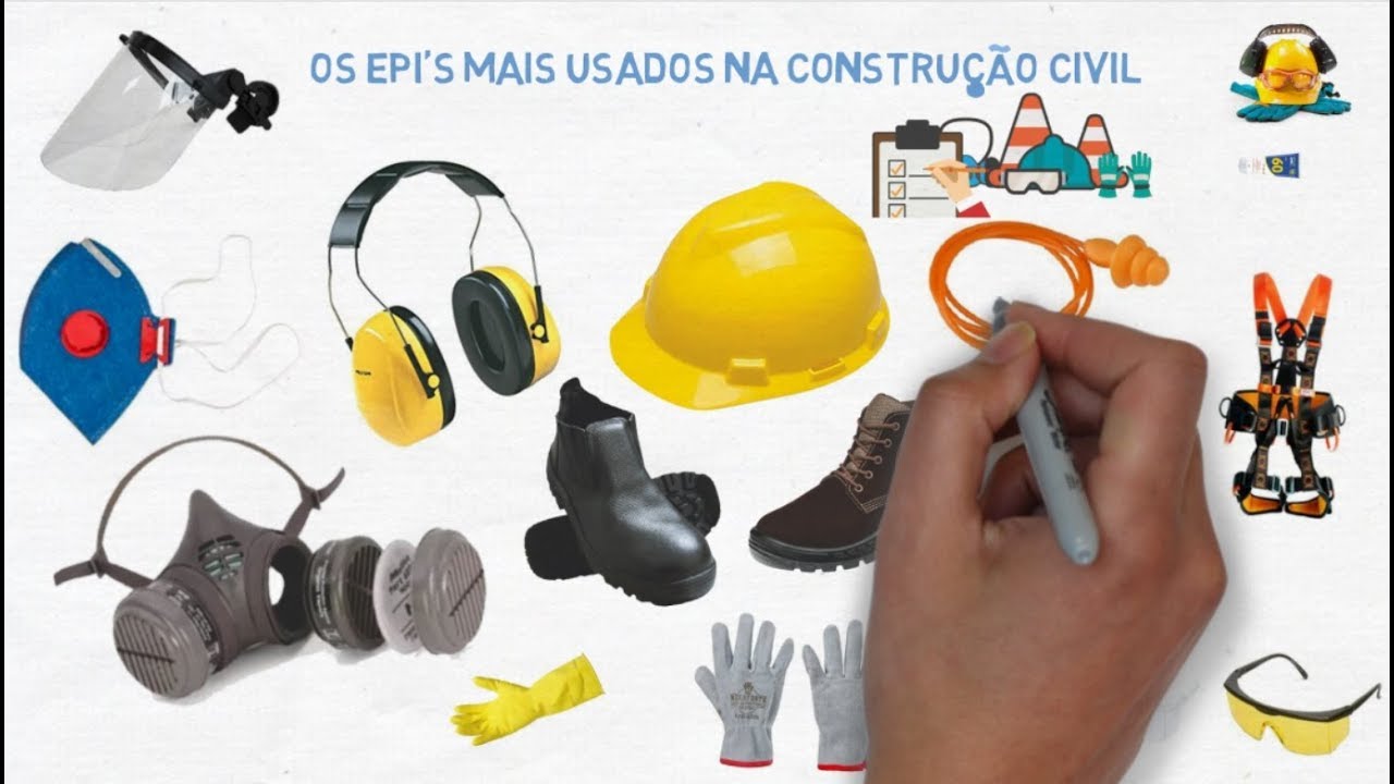 EPI MAIS USADOS NA CONSTRUÇÃO CIVIL