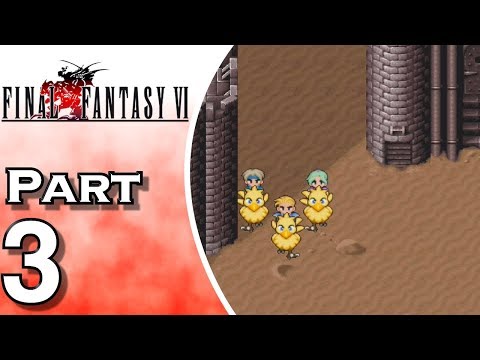 Let's Play Final Fantasy VI iOS (Gameplay + Walkthrough) Part 3 - Figaro Castle