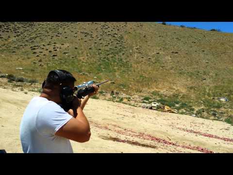 7 mm, one shot 100 yds.