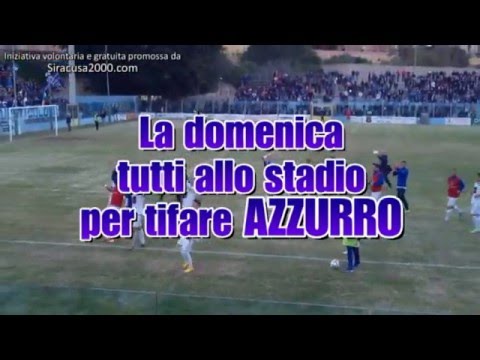 Spot "Tutti allo stadio" - Siracusa