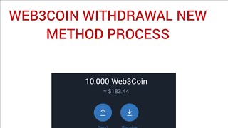 web3coin withdrawal new method web3coin swap pancake swap