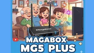 MAGABOX MG5 PLUS STREAMING DEVICE
